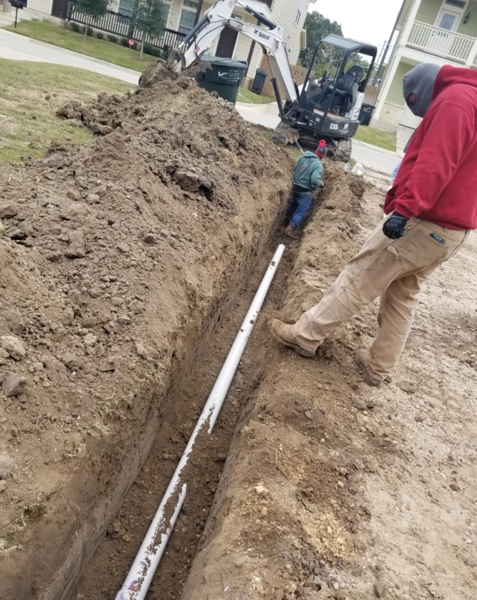 sewer line repair college station 3