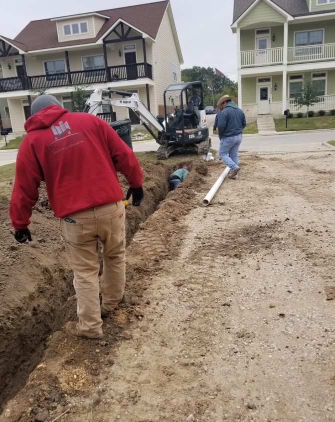 sewer line repair college station